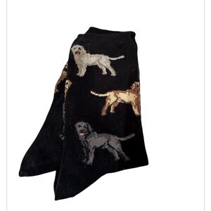 MeMoi Dog Design Bamboo Blend Crew Novelty Socks